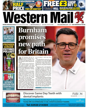 Cover of Western Mail