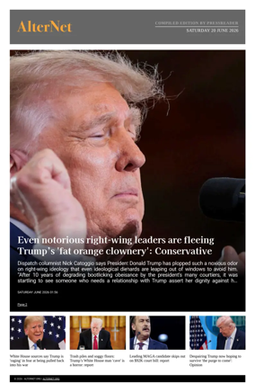 Cover of AlterNet