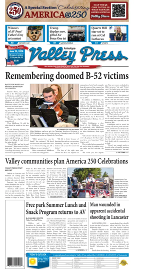 Cover of Antelope Valley Press