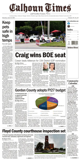 Cover of Calhoun Times