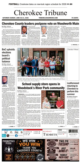 Cover of Cherokee Tribune