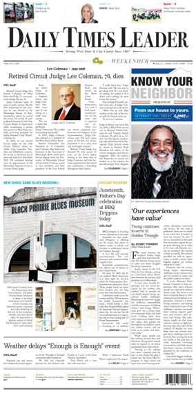 Cover of Daily Times Leader