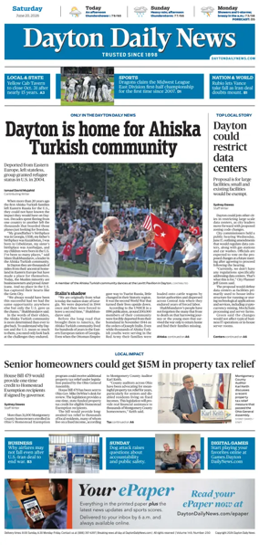 Cover of Dayton Daily News