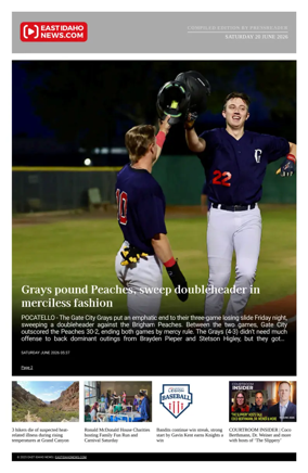 Cover of East Idaho News