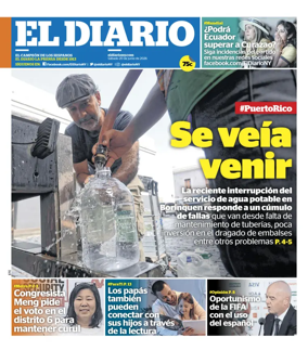 Cover of El Diario