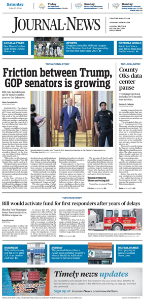 Cover of Hamilton Journal News