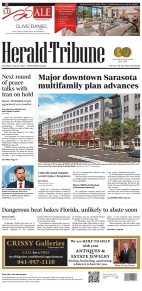 Cover of Herald-Tribune