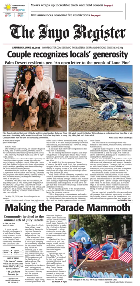 Cover of Inyo Register