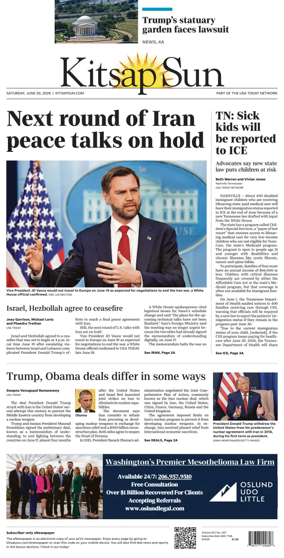Cover of Kitsap Sun