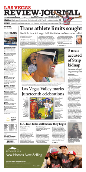 Cover of Las Vegas Review-Journal