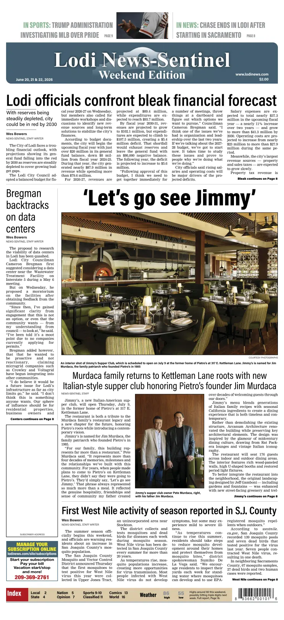 Cover of Lodi News-Sentinel