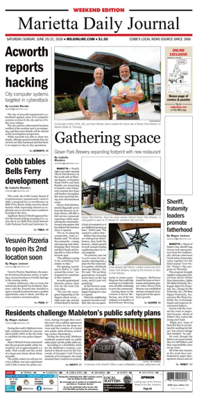 Cover of Marietta Daily Journal