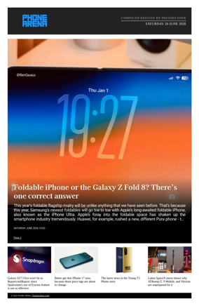 Cover of Phone Arena - Compiled Edition