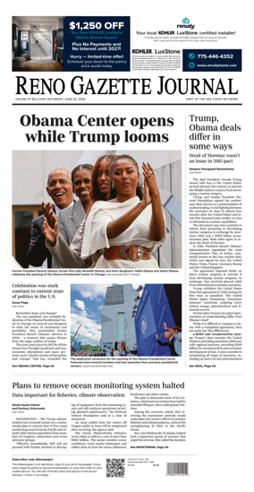 Cover of Reno Gazette Journal