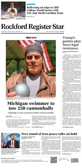 Cover of Rockford Register Star