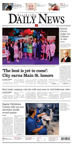 Cover of Starkville Daily News