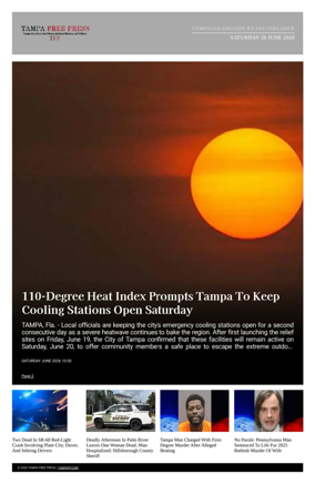 Cover of Tampa Free Press