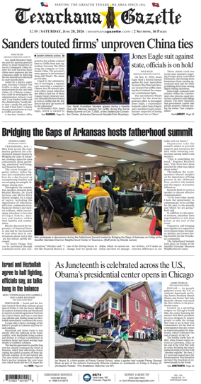 Cover of Texarkana Gazette