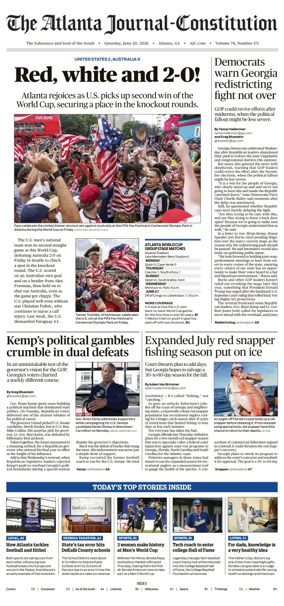 Cover of The Atlanta Journal-Constitution