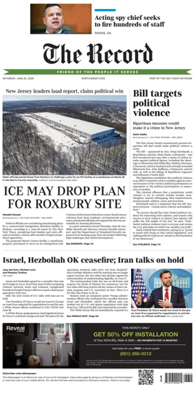 Cover of The Bergen Record