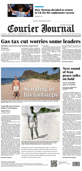 Cover of The Courier-Journal (Louisville)