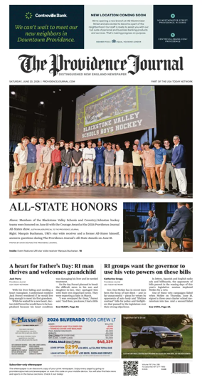 Cover of The Providence Journal
