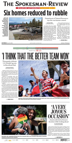 Cover of The Spokesman-Review (Spokane)
