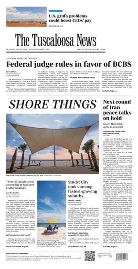 Cover of The Tuscaloosa News