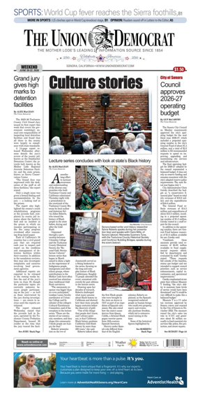 Cover of The Union Democrat