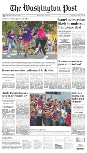 Cover of The Washington Post