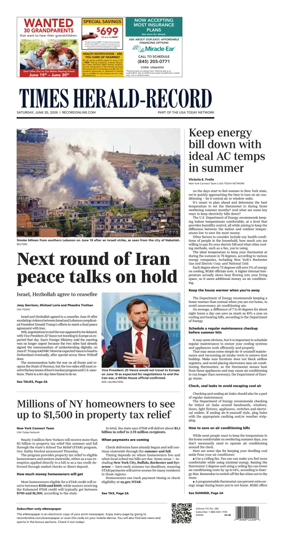 Cover of Times Herald-Record