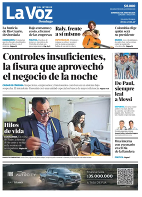 Cover of La Voz del Interior