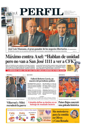 Cover of Perfil (Domingo)