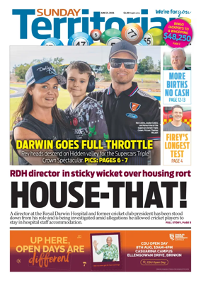 Cover of Sunday Territorian