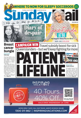 Cover of The Courier-Mail