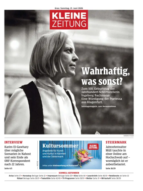 Cover of Kleine Zeitung Steiermark