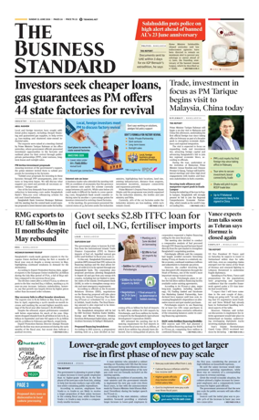 Cover of The Business Standard