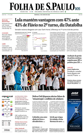 Cover of Folha de S.Paulo