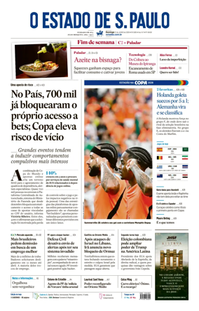Cover of O Estado de S. Paulo