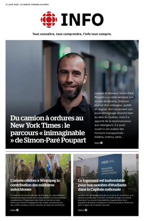 Cover of Radio-Canada Info