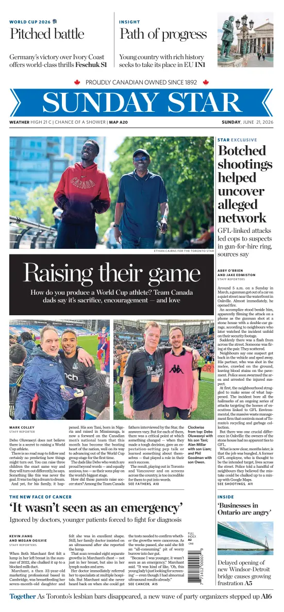 Cover of Toronto Star