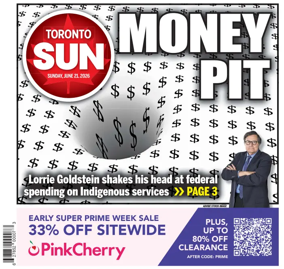 Cover of Toronto Sun