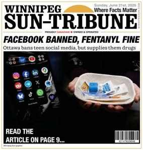 Cover of Winnipeg Sun