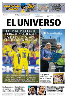Cover of El Universo