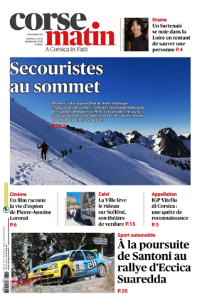 Cover of Corse Matin