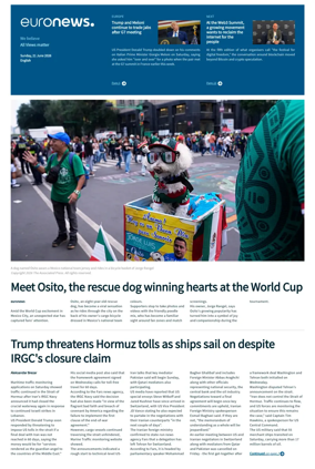 Cover of EuroNews (English Edition)