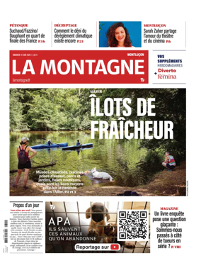 Cover of La Montagne (Montlucon)