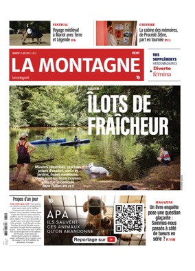 Cover of La Montagne (Vichy)