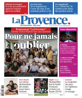 Cover of La Provence Aix-en-Provence / Pays d'Aix