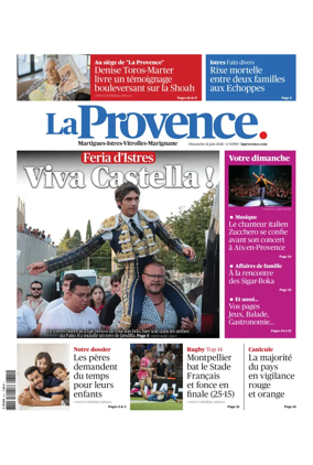 Cover of La Provence Martigues-Istres-Vitrolles-Marignane
